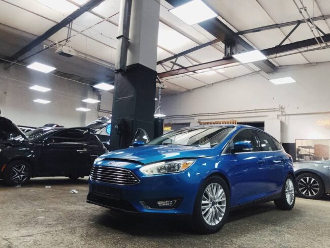 Установка защитной системы на Ford Focus